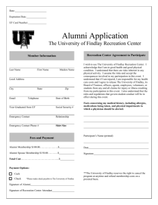 Alumni Membership Application