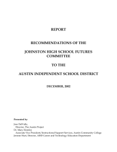REPORT - Austin Independent School District
