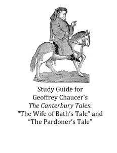 Canterbury Tales Packet KEY - McNair