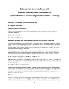 The Collaborative Online Doctorate in