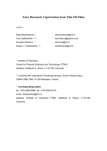 Formation of residues and deposits in lubricant basestocks