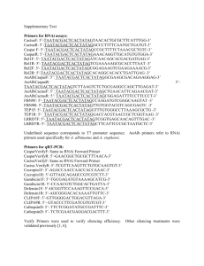 AgCaspar depletion regulated immune genes with