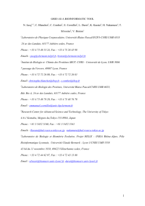GRID AS A BIOINFORMATIC TOOL