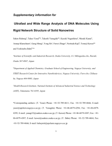 Supplementary information for Ultrafast and Wide Range Analysis of