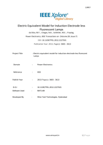 13PE7 Electric Equivalent Model for Induction Electrode less