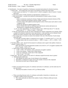 AP Chemistry - Notes