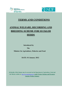 2012 Terms and Conditions - Department of Agriculture