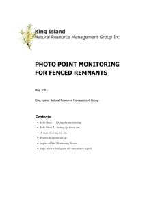 The Photopoint Monitoring for Fenced Remnants package