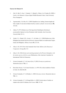 Dataset S1 - Proceedings of the Royal Society B