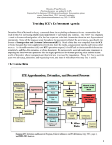 Immigration Enforcement - Detention Watch Network