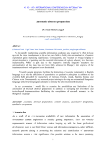 template for the preparation of extended abstracts and electronic