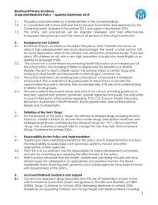 Drugs and Medicine Policy 2014