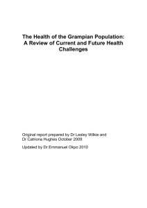 Health of the grampian population
