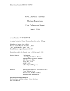 Link to the Save America`s Treasures Grant final report