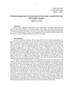Electrical properties study