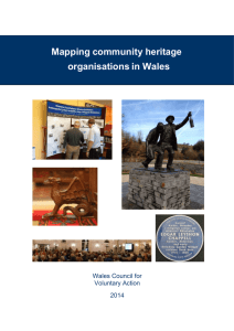 Mapping community history organisations in Wales - Cadw