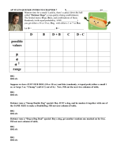 Random Variables(MS Word) - Independent School District 196