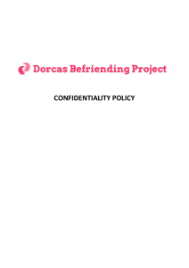 DBP – Confidentiality Policy DOC