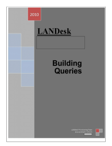 Landesk-Creating-Queries