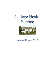 Annual Report to Board - Trinity College Dublin