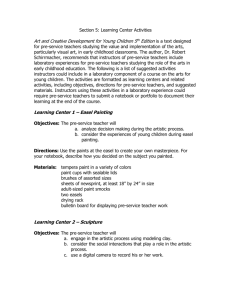 Section 5: Learning Center Activities