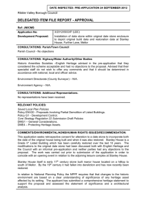 320120933 Deleg Report - Ribble Valley Borough Council
