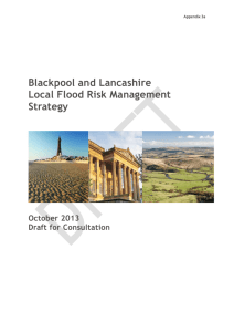 Lancashire Local Flood Risk Management Strategy