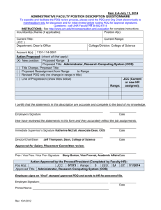 Administrator, Research Computing System