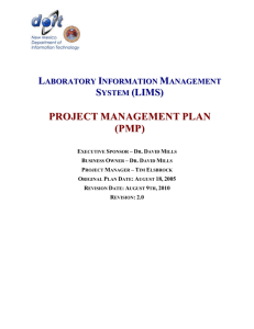 Preparing the Project Management plan