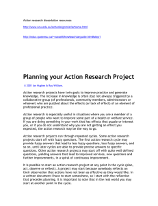 What is Action Research (AR)?