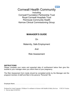 Manager`s Guide - the Royal Cornwall Hospitals Trust website