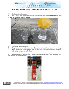 Acid Rain Measurement Guide