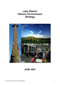 lake district historic environment strategy