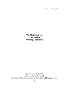 Click here - Washington and Lee University School of Law