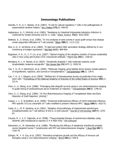 Immunology Bibliography