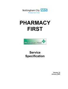 Pharmacy First Protocol
