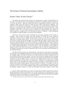 The Promise of Internet Intermediary Liability