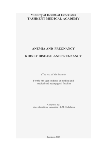 05 ANEMIA AND PREGNANCY