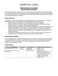 Overall program evaluation