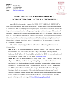 Press Release - Japan America Society of Southern California