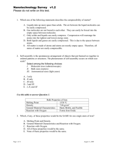 Nanotechnology survey Alpha