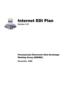 Internet_EDI_Plan_v201 - Public Utility Commission