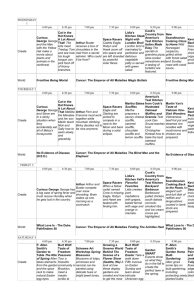 WCNY Multi Channel Grid