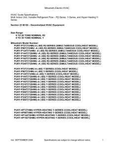 - Mitsubishi Electric Cooling & Heating