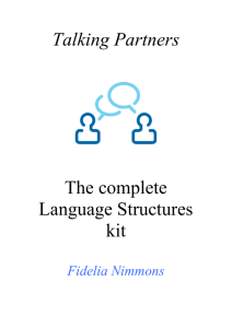 Language structures