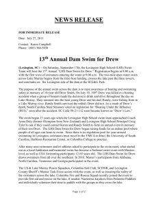 12th Annual Dam Swim for Drew