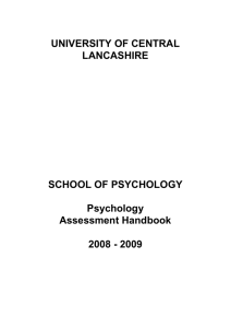 Assessment Handbook - University of Central Lancashire