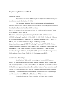 Supplementary Materials and Methods Microarray Datasets