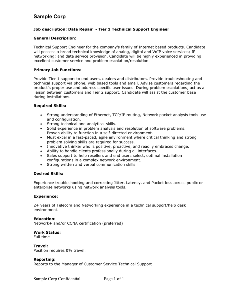 it system designer job description