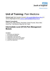 Unit of Training:ENT/MF/Airway, RA/orthop, paeds, vascular, Gen